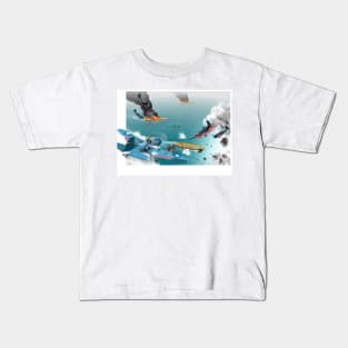 Battle of Midway, World War II, 1942 (C017/7257) Kids T-Shirt